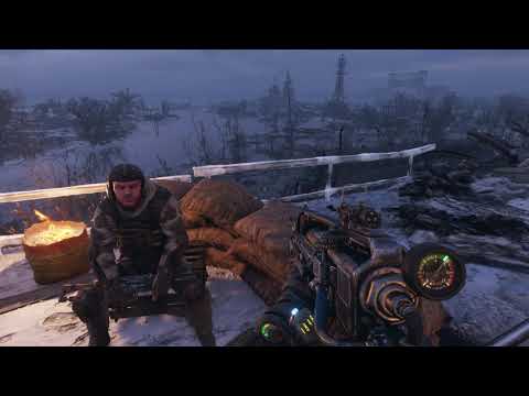 Metro Exodus Talk to Yermak and Spartans at Train Aurora