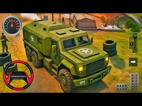 US Army Cargo Truck Simulator 3D - Vehicle Driving Mountain - 3D Android GamePlay Ep2