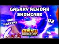 Full Complete Showcase! IS IT GOOD? NEW GALAXY V2 | Reworked! Roblox Elemental Dungeons