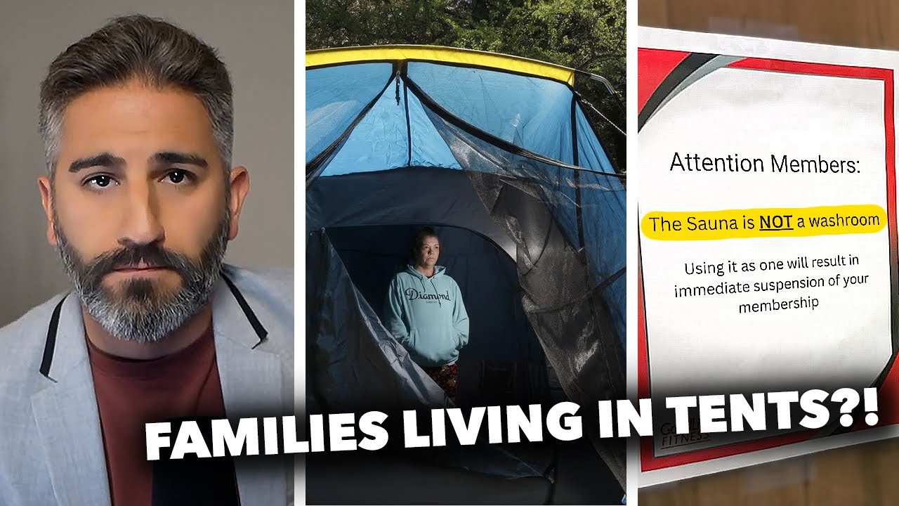 Canadian families living in tents?! The REALITY of Carney’s “technical recession”