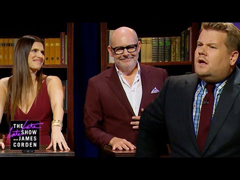 ジェームズは、湖ベル＆ロブ-コルドリーとのブッククイズで自分自身を恥ずかしく思う (James Embarrasses Himself in Book Quiz w/ Lake Bell & Rob Corddry)