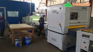 Dây chuyền sơn UV ván sàn tự nhiên, ván sàn công nghiệp