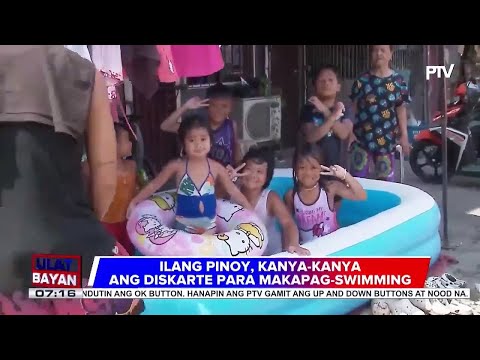 Ilang Pilipino, kanya-kanyang diskarte upang maibsan ang nararamdamang init ng panahon