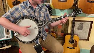 Video thumbnail for 1970s Iida 233 Masterclone resonator 5-string banjo by Jake Wildwood & Co