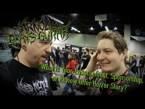 Asking the Tough Questions at NAMM    Endorsement or Sponsorship Horror Stories?