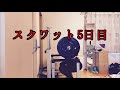 [43歳筋トレ]スクワット5日目