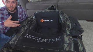 GoPlus Inflatable Fishing Float Tube Review Part 1: Unboxing and Setup