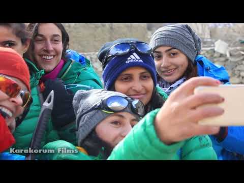 3Nations 7Girls Winter Expedition in Pakistan "First Ascent of Koh E Zamiston" 2017