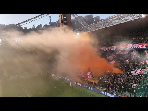 Gradinata Nord Genoa in casa contro Fiorentina , 09/11/2025