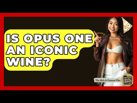 Is Opus One An Iconic Wine? - The Rich And Famous Files
