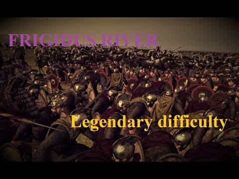 Frigidus River (Legendary difficulty) |Attila: total war|
