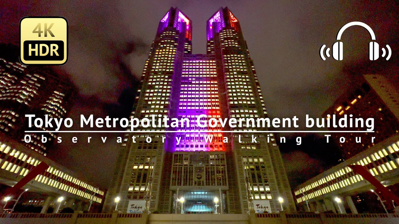 Experience the Tokyo Metropolitan Government Building Observatory, a guided walk through its soaring perspectives!