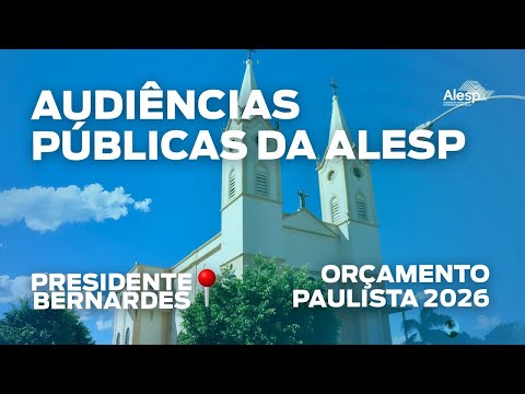 Audiência Pública do orçamento de 2026 em Presidente Bernardes