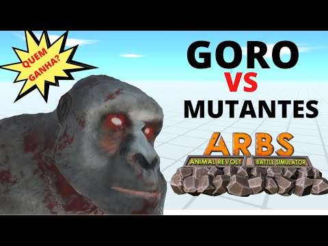 Goro vs Mutantes -  Animal Revolt Battle Simulator