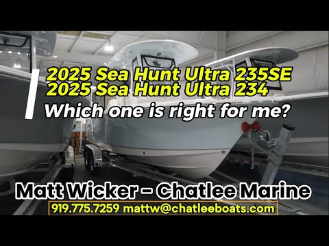 2025 Sea Hunt Ultra 235 VS Ultra 234. Which one is best for me? A Boat for any Budget! Under 88K!