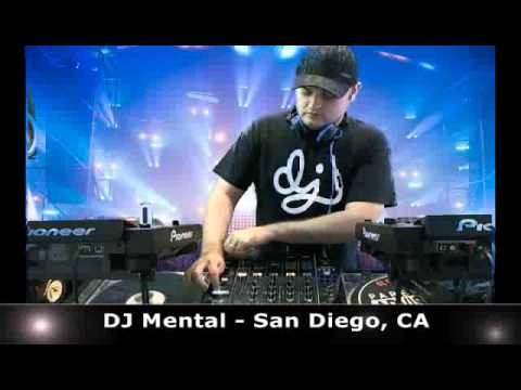 Dj Mental live from San Diego, California - www.Radio4by4.com