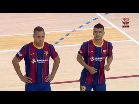 Barcelona -Movistar Inter. Futbol sala. 1r partit quarts de final 1a RFEF Futsal.