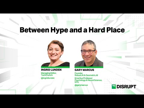 AI Expert Gary Marcus on What Comes After the Hype Cycle | TechCrunch Disrupt 2023