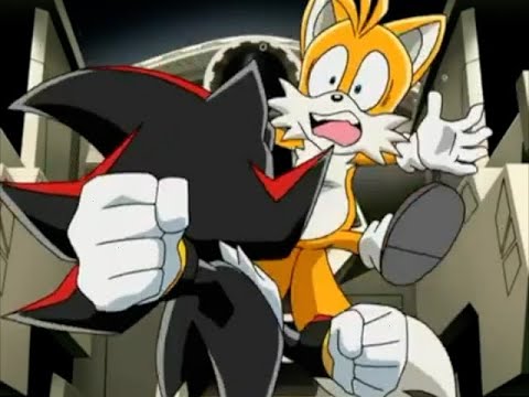 Sonic X Comparison: Shadow Punches Tails (Japanese VS English)