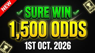 Football Predictions Today | FREE Betting Tips | 1,500 Odds 🔥 | Over 1.5 Goals.