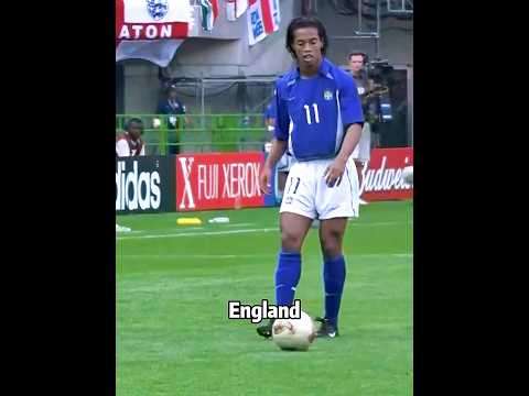 Ronaldinho vs England 2002: genius or luck? #football #soccer