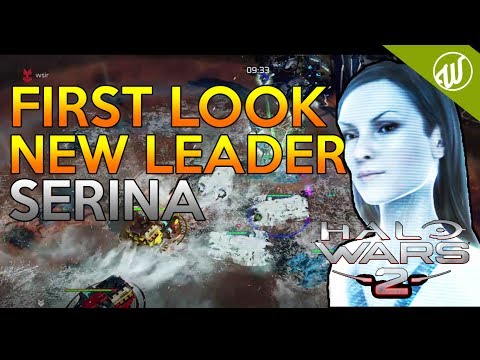 Halo Wars 2 : First Look at NEW DLC Leader Serina - Full Gameplay (All Units & Abilities)