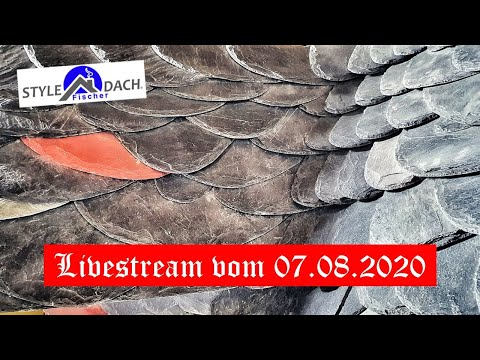 Wilde Deckung mit Color Schiefer von Theis Böger - Schieferdino - wild slate cover