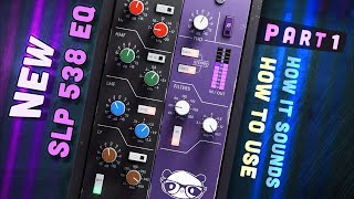 Video thumbnail for Purafied SLP 538 EQ - How To Use - Walkthrough - Part 1 (no voiceover) by Colorful Tones Studio