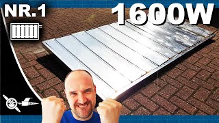 You can make this! 1600 Watt Solar collector #1