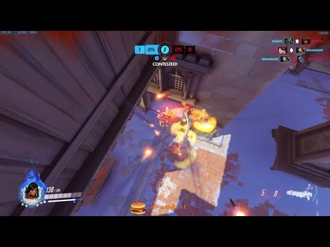 Overwatch Dafran Is That A New Pharah God Maybe ? -Road To Rank 1 Spot-