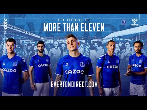 EVERTON'S NEW 2020/21 HOME KIT REVEALED! | EFC X HUMMEL: MORE THAN ELEVEN