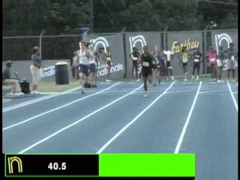 Boys Decathlon 400m Heat 2 - New Balance Outdoor Nationals 2011