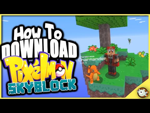 How to Install PIXELMON SKYBLOCK!