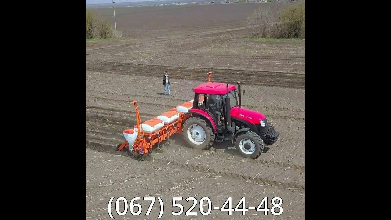 Єдина в Україні сівалка точного висіву з приводом секцій карданним валом Favorit Venza