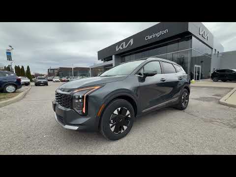 2026 Kia Sportage Hybrid in Gray for sale at Clarington Kia in Bowmanville, ON