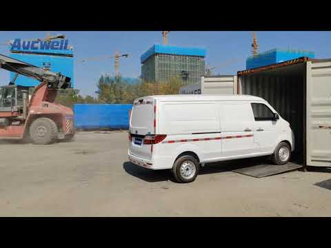 D07 Aucwell Electric Delivery Van Container Loading and shipping to Guatemala