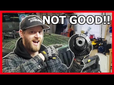 DANA 30 BROKEN RING GEAR - WRANGLER on 37inch TIRES | JEEP JK VLOG