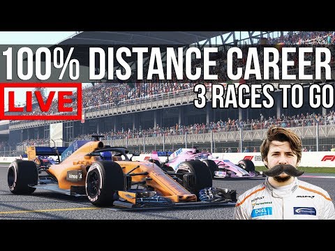 F1 2018 - 100% Distance Career Mode | Round 19: Mexico