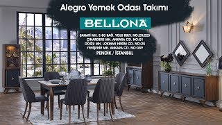 ALEGRO YEMEK ODASI TK (BELLONA - DİNLER MOBİLYA) #bellona