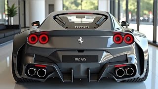 2026 Ferrari 812 GTS – Full Interior in Luxury Showroom | Ultimate V12 Supercar Elegance