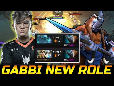 GABBI PRACTICE NEW ROLE IN RANK - MAGNUS OFFLANE DOTA 2
