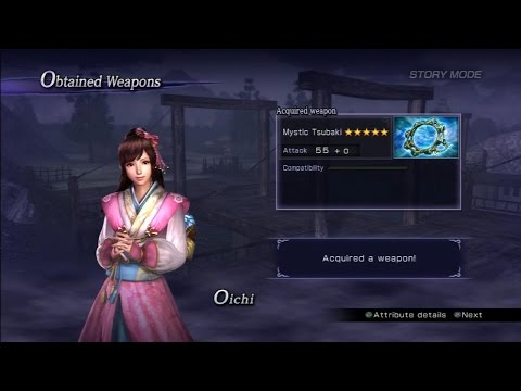 Warriors Orochi 3 Ultimate - Oichi Mystic Weapon Guide