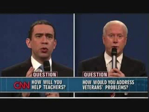 SNL Thursday Weekend Update Obama McCain Debate Spoof