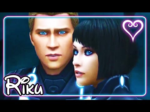 Kingdom Hearts 3D All Cutscenes | Full Movie | Tron ~ The Grid | Riku