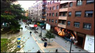 preview picture of video 'Time Lapse Calle La Vega. Mieres 7/5/2012'