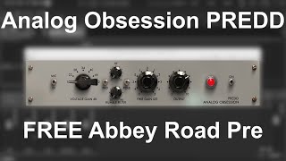 Video thumbnail for Analog Obsession – PREDD: FREE Abbey Road REDD style Plugin Vintage Preamp VST Demo test (2022) by Julian Doe