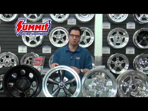 Aluminum Wheels - Steel Wheels - Billet Wheels - Wheel Construction - Summit Racing Quick Flicks