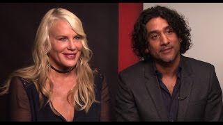 SENSE8 Interview with Daryl Hannah and Naveen Andrews (Exclusive) video