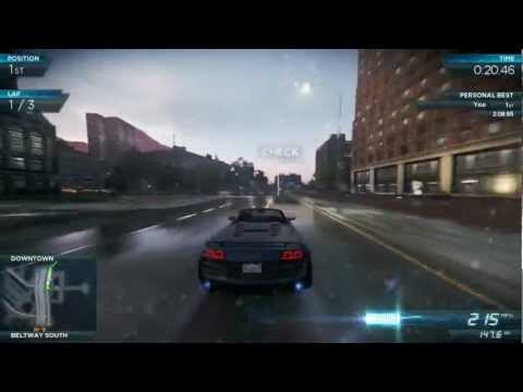 NFS Most Wanted 2012: "Crush Hour" 1:46.43 / 1:52.83 - Audi R8 GT Spyder & Bentley Continental ISR