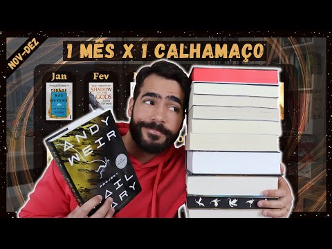 PROJETO: 1 MS X 1 CALHAMAO | NOV-DEZ | DEVORADORES DE ESTRELAS | Me Acabei de Ler